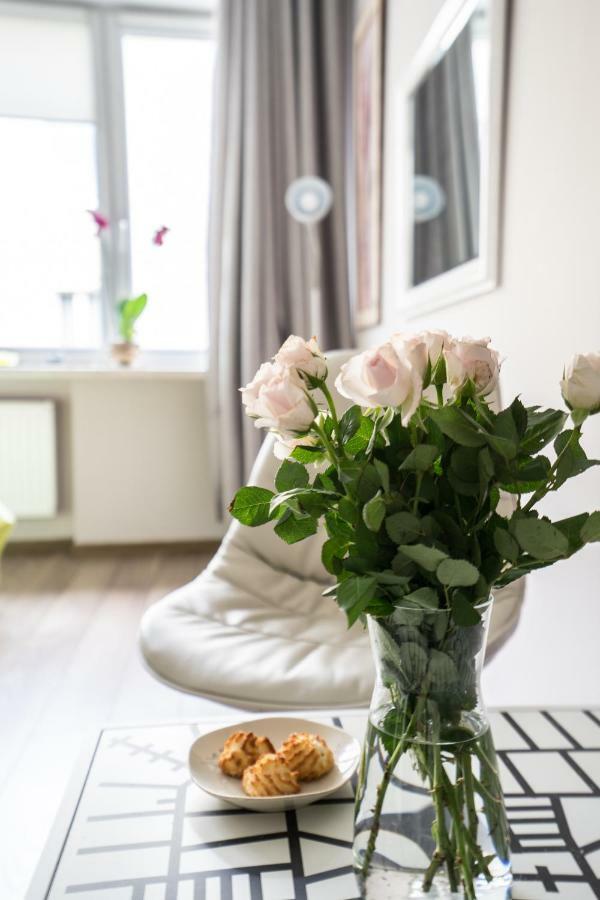 Sunny Wisla River Apartment Warschau Exterior foto