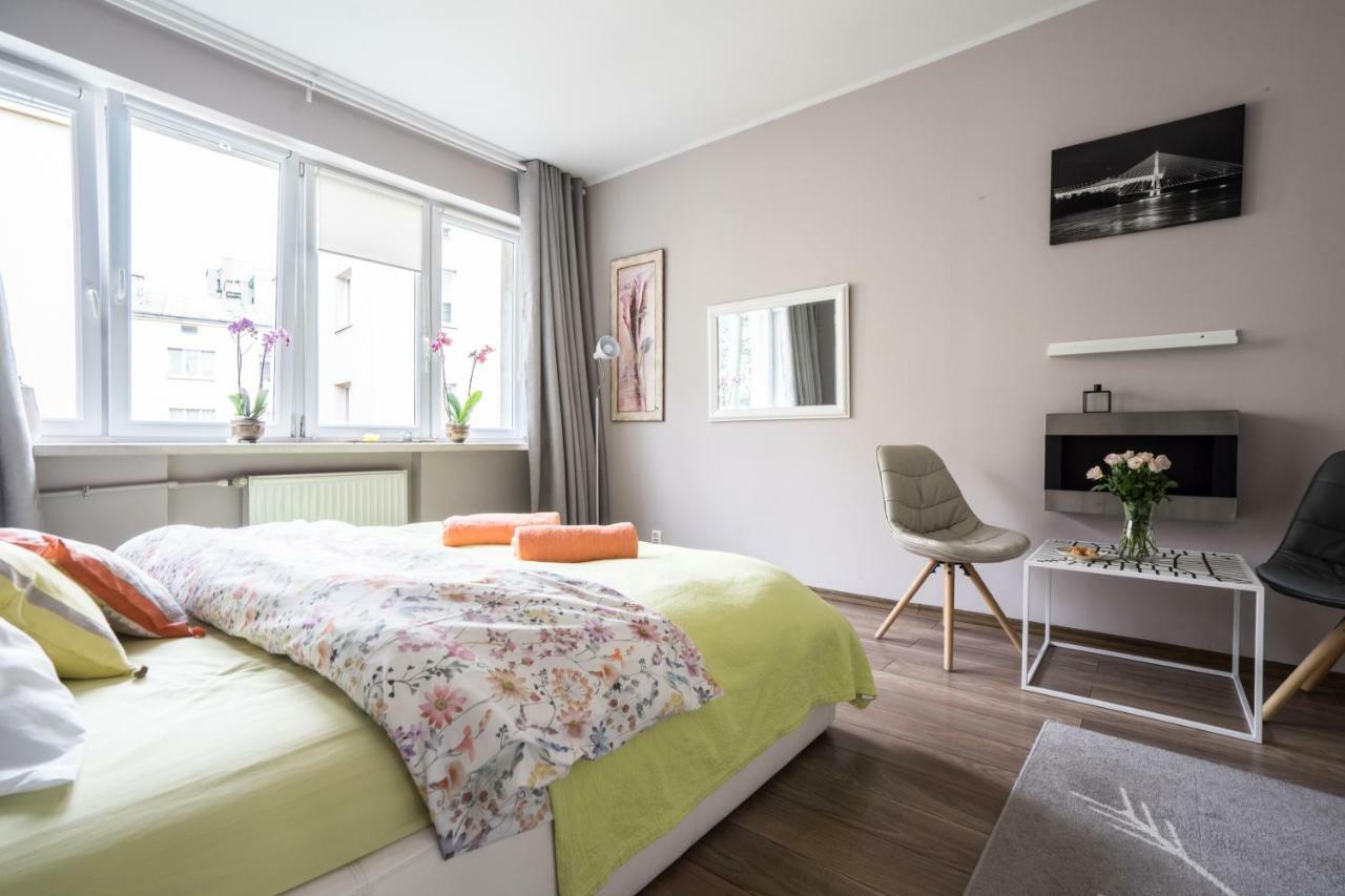 Sunny Wisla River Apartment Warschau Exterior foto
