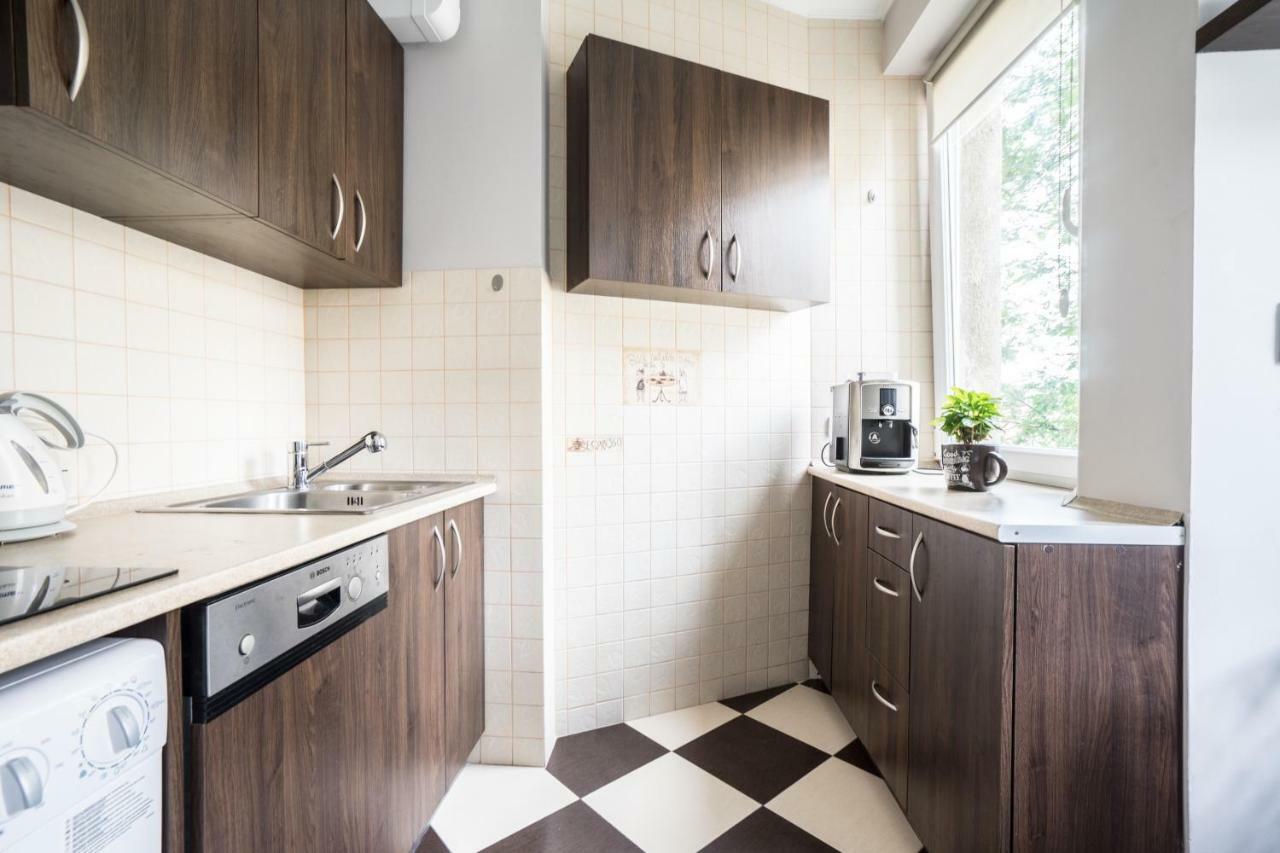 Sunny Wisla River Apartment Warschau Exterior foto